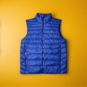 Polo by Ralph Lauren Blue Packable Puffer Vest - Boy’s